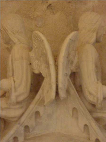 statue de 2 anges